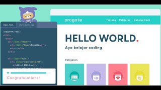 Pengenalan Progate.com Web Pembelajaran Pemrograman  | Course Dengan Progate Indonesia | ProgateID