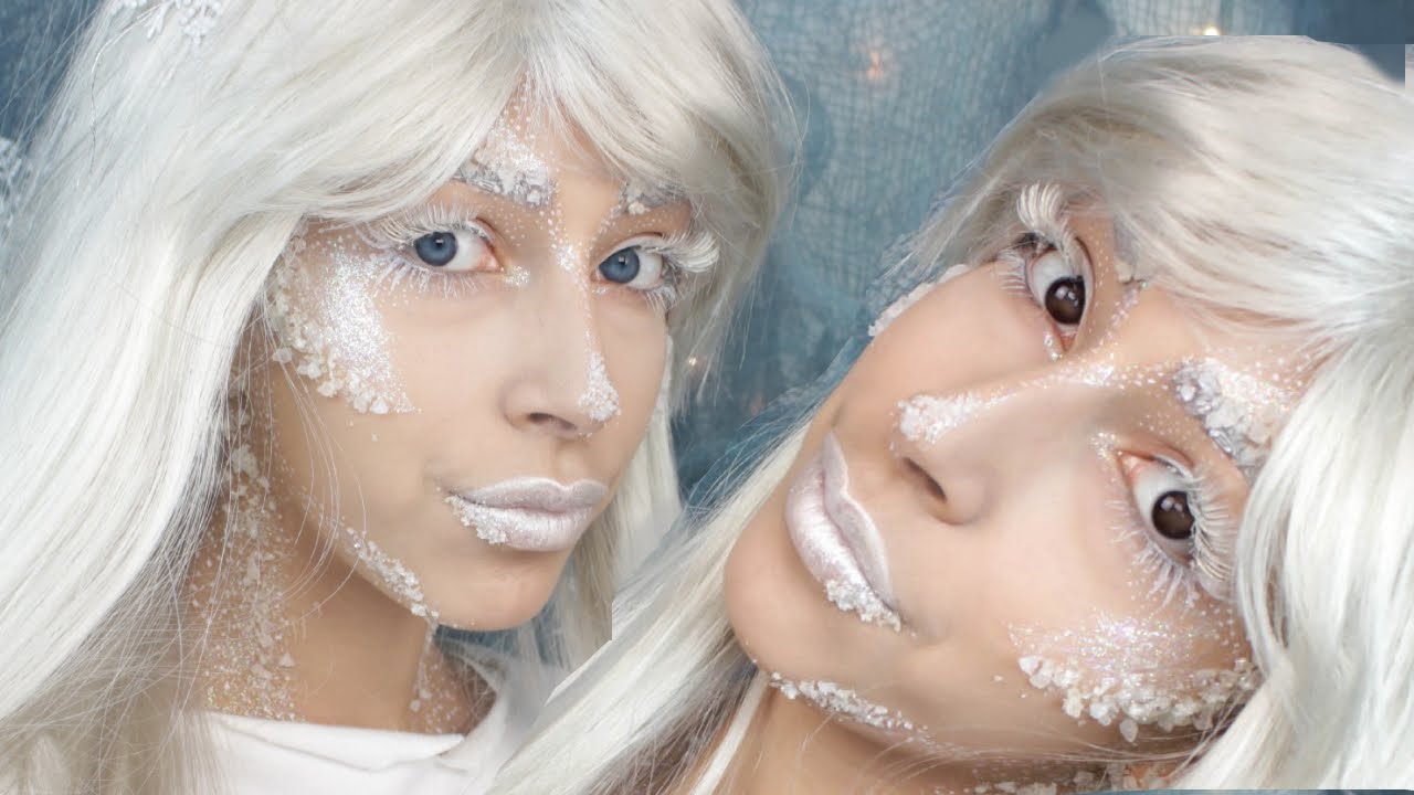 Ice Queen Halloween Makeup Tutorial YouTube