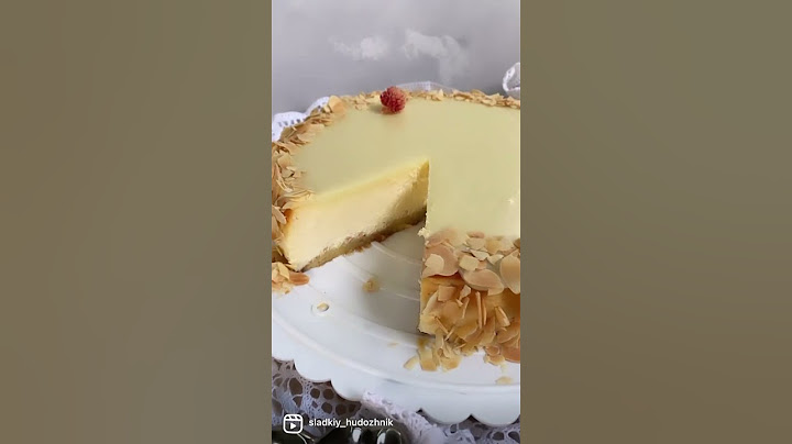 Чизкейк «Нью-Йорк». #вкусныйторт, торт