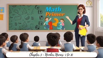 Chapter 3 | Number Names: 1 to 10 | Maths Primer | Apex Global Learning Publications