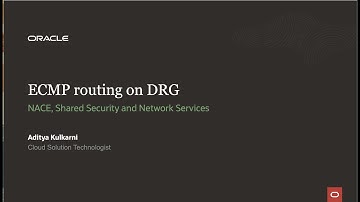 ECMP routing on DRG