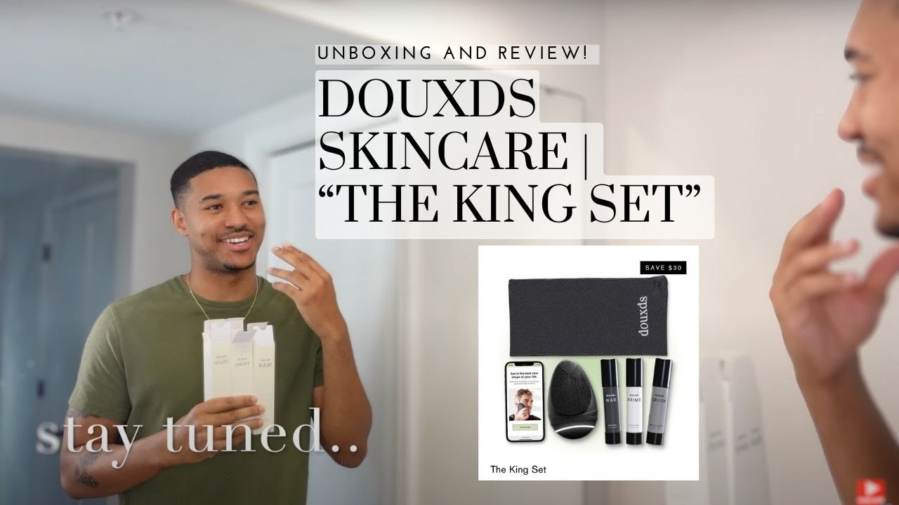 Douxds Skincare Unboxing, Review and Reaction!