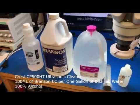 How to Make Eco-Friendly DIY Ultrasonic Cleaner Solution — Creworks  Equipment