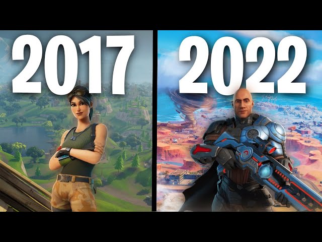 Evolution of Valentine Skins in Fortnite! (2017 - 2022) 