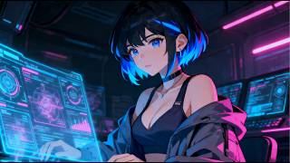 Cyberpunk Focus Synthwave 🌐 | Neon Pulse | Neon Circuit FM