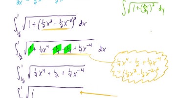 Find the arc length of y=x^3/6 +1/2x from x=1/2 to x=1