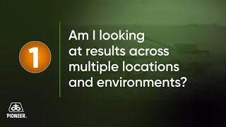 Tips for Interpreting Your Harvest Data