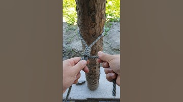 Stronger than it looks -insane knot hack! #node #geometryknot #shorts