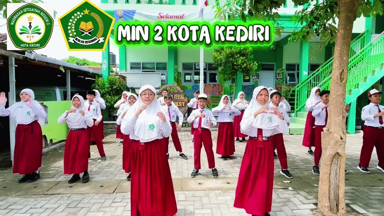 MIN 2 Kota Kediri Launching Lagu Panca Cinta