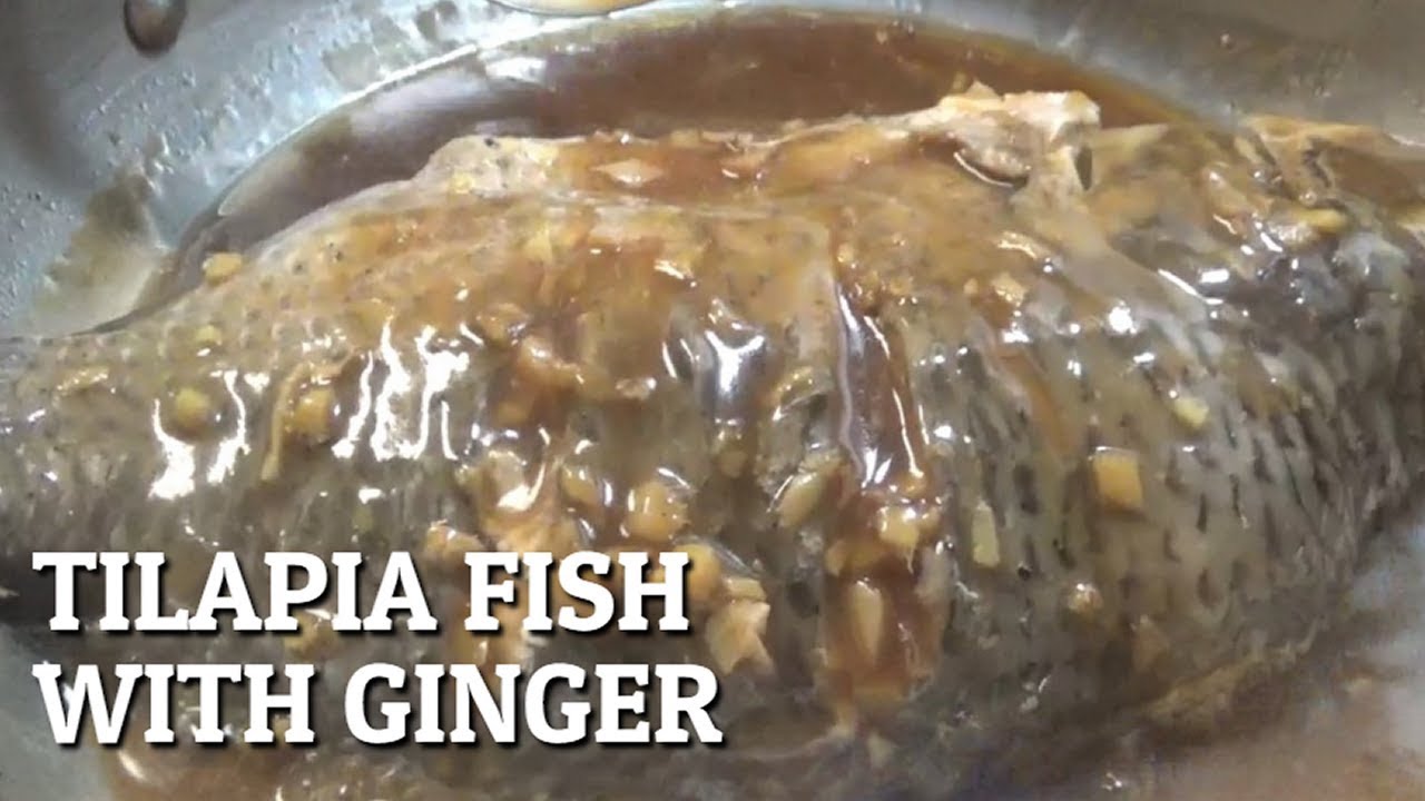 Whole Tilapia Fish With Ginger | Ginisang Tilapia with Luya | ThomasKitchen