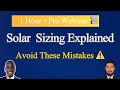 Solar Cable Sizing & Derating – Full Guide with Live Demo