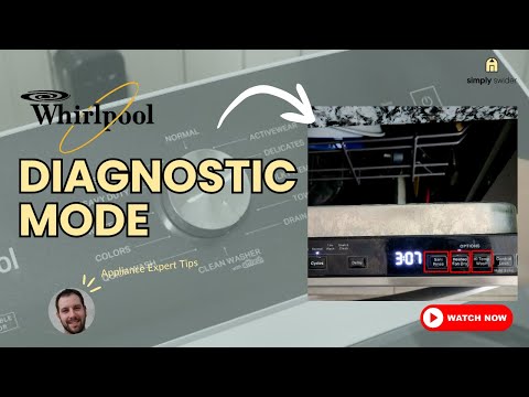 Whirlpool Dishwasher Diagnostic Mode | Read Error Codes (90% Success!)