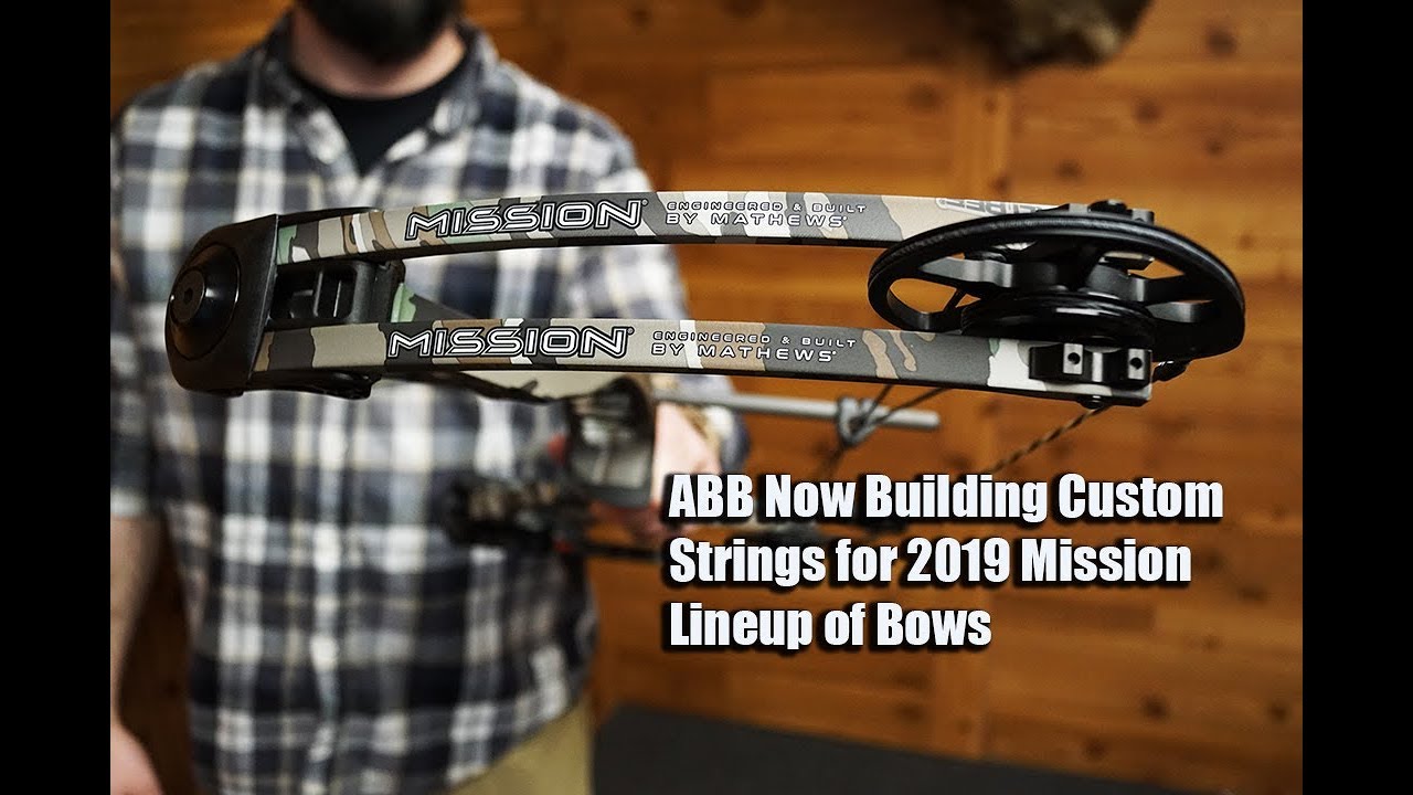 Bowstrings Ready for Order on 2019 Mission Compound Bows. YouTube
