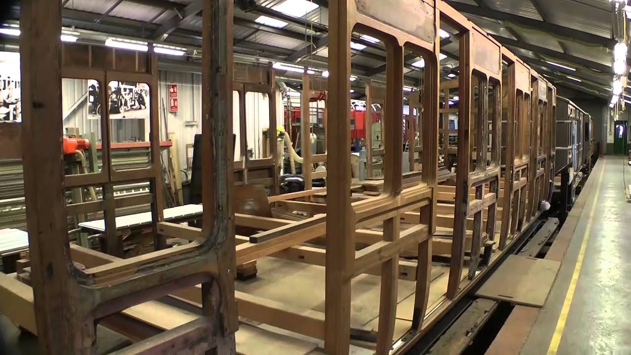 Carriage restoration Bluebell railway