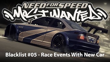 NFS : Most Wanted | Blacklist #05 | Race Events With New Car | Lap Knockout Dunwich Village