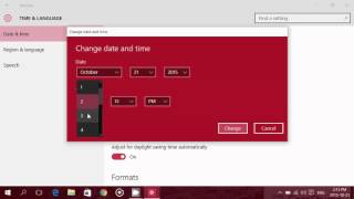 Windows 10 Store and apps fix with Time and Date
