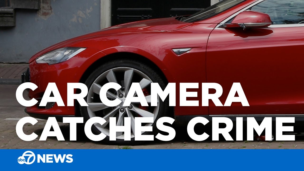 Tesla Model 3 Records Car Thief Mid Break-In - YouTube