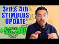 HUGE! Third and Fourth Stimulus Check Update + IRS Tax Refund