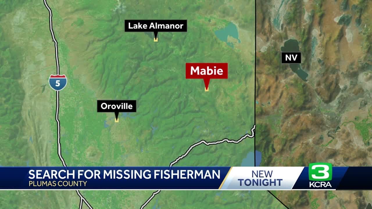 Crews search for missing fisherman in Plumas County