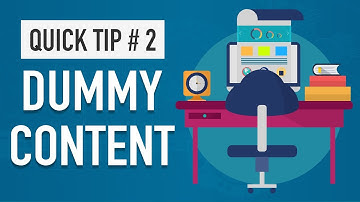 Quick Tip #2 - Dummy Data - WordPress Tips in Urdu & Hindi