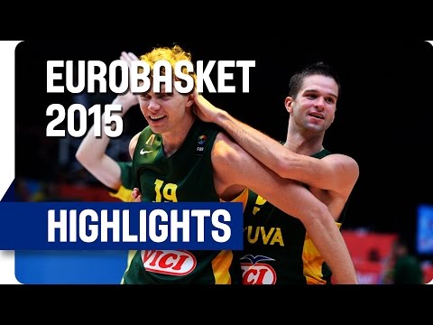 Serbia v Lithuania - Semi-Final - Game Highlights - EuroBasket 2015