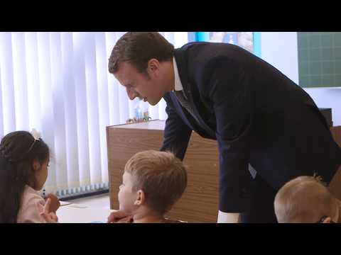 Rentrée scolaire à Forbach, le 4 septembre 2017 | Emmanuel Macron Rentrée scolaire à Forbach, le 4 septembre 2017 | Emmanuel Macron