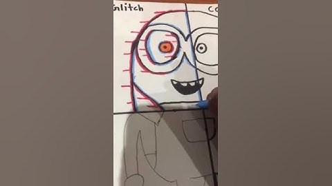 Drawing Bob the minion but in 4 styles Part 1: Glitch!