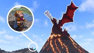 The BIGGEST Dragon I’ve Ever Built on the IgnitorSMP