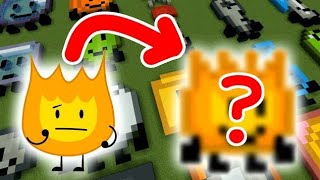 BFDI TPOT all characters in Minecraft!