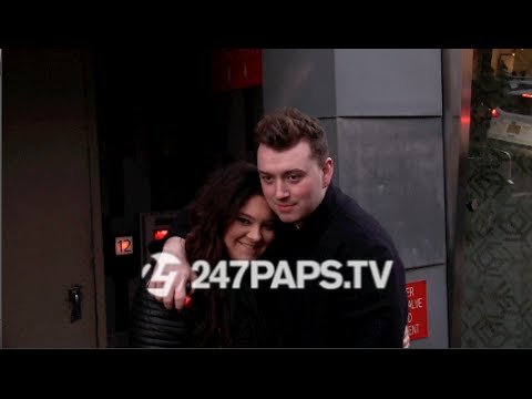 (Exclusive) Sam Smith taking Pictures with fans in NYC 11-14-14