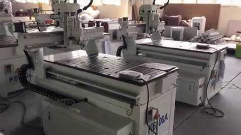 Quick cnc K6100A in factory ,6090 cnc router