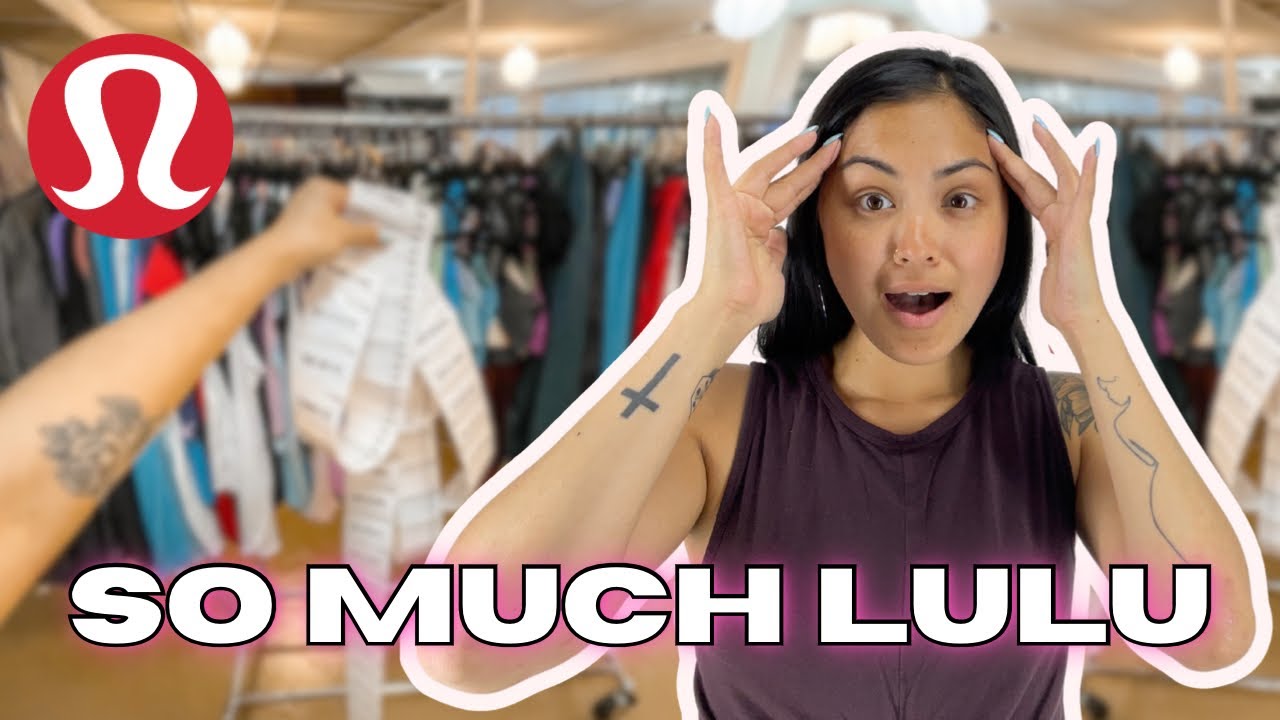 HUGE Lululemon & ALO Yoga Consignment Haul to Resell on Poshmark