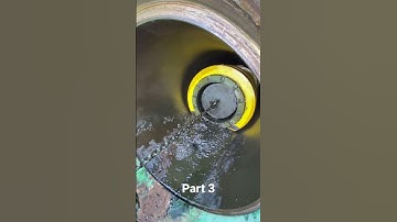 RECEIVING THE  PIGS FROM CRUDE OIL PIPELINE PART 3