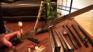 Katana Sword Cleaning Basics with Todd Norcross