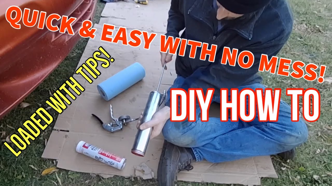 Refilling a Grease Gun, How To YouTube