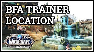 Alliance Alchemy Trainer Location Bfa
