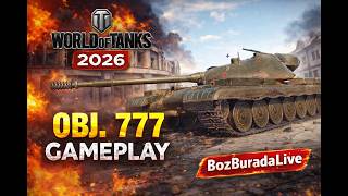Obj. 777 Gameplay 2026 Sovyet Ağır Tank Ile Muhteşem Maç Wot