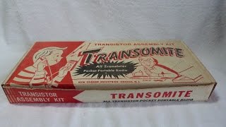 1960 Transomite transistor radio kit (New Yorker Industries, USA)