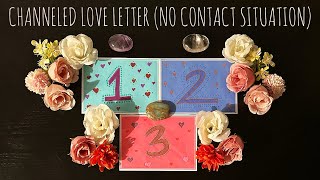 CHANNELED LOVE LETTER FROM YOUR PERSON **NO CONTACT**❤pickacard❤