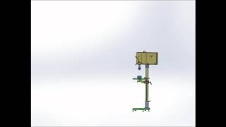 Drill Machine Work Animation