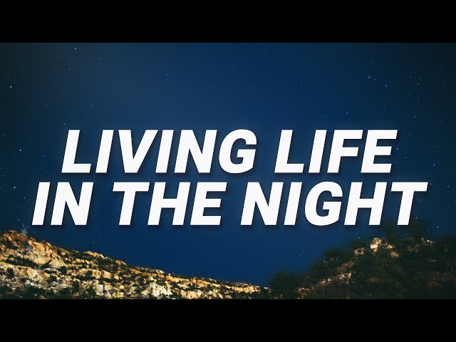 Living Life In The Night - Cheriimoya, Sierra Kidd (Lyrics)