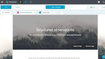 Collaboration in PebblePad