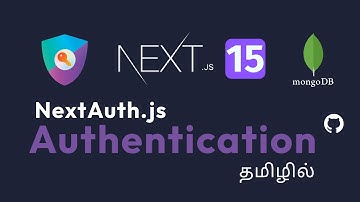 Next.js 15 User Authentication with NextAuth.js | Next.js Tamil Tutorial for beginners | Vol1