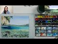 Бесплатный мастер-класс по акварельной живописи «Под водой»