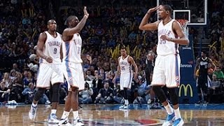 Kevin Durant's Near Triple-Double Against the Kings