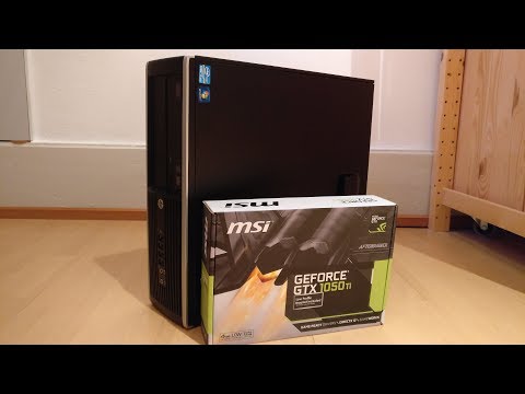 Tutorial HP Compaq 8300 SFF + GTX 1050 TI LP