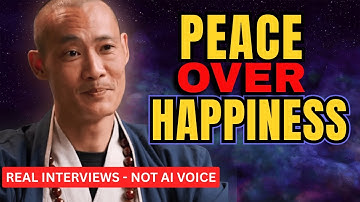 Je hebt geen geluk nodig - je hebt vrede nodig | Meester Shi Heng Yi (ECHTE INTERVIEWS - GEEN AI-...