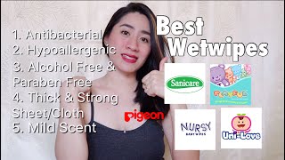 BEST BABY WIPES | Pigeon, Nursy, Playful, Sanicare, Uni-Love | Christiness Enriquez 