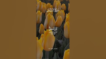 قل الحمدلله وسلم على عباده سوره نمل آيه ٥٩ قاري عبدالله الموسى