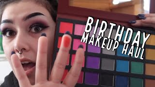 Birthday Makeup Haul